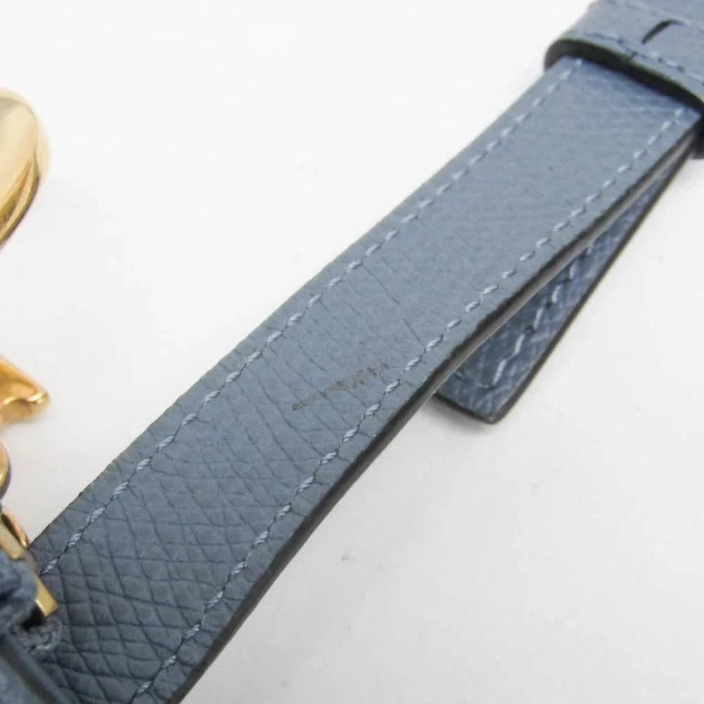 CHRISTIAN DIOR Blue Leather Shoulder Bag - Picture 10 of 16